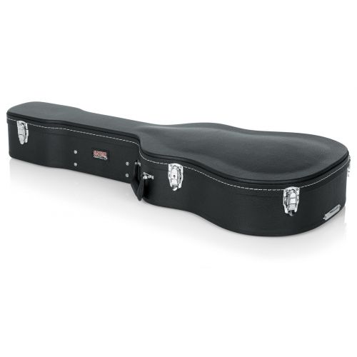 Кейс для акустической гитары Gator GW-DREAD Dreadnought Guitar Deluxe Wood Case